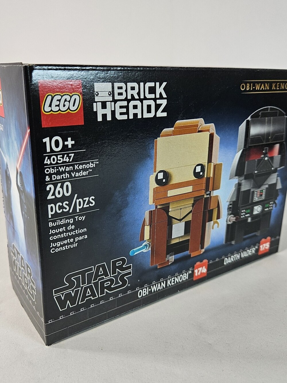 LEGO Brickheadz: Star Wars 40547 Obi-Wan Kenobi & Darth Vader New
